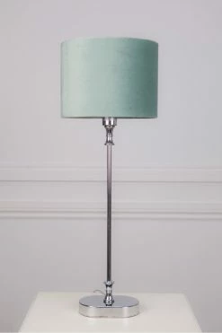 The Home Collection Velours Shade In Ocean