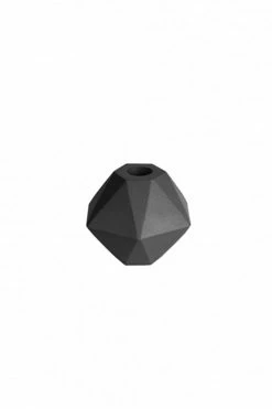 The Home Collection Black Nimble Hexagon Candle Holder
