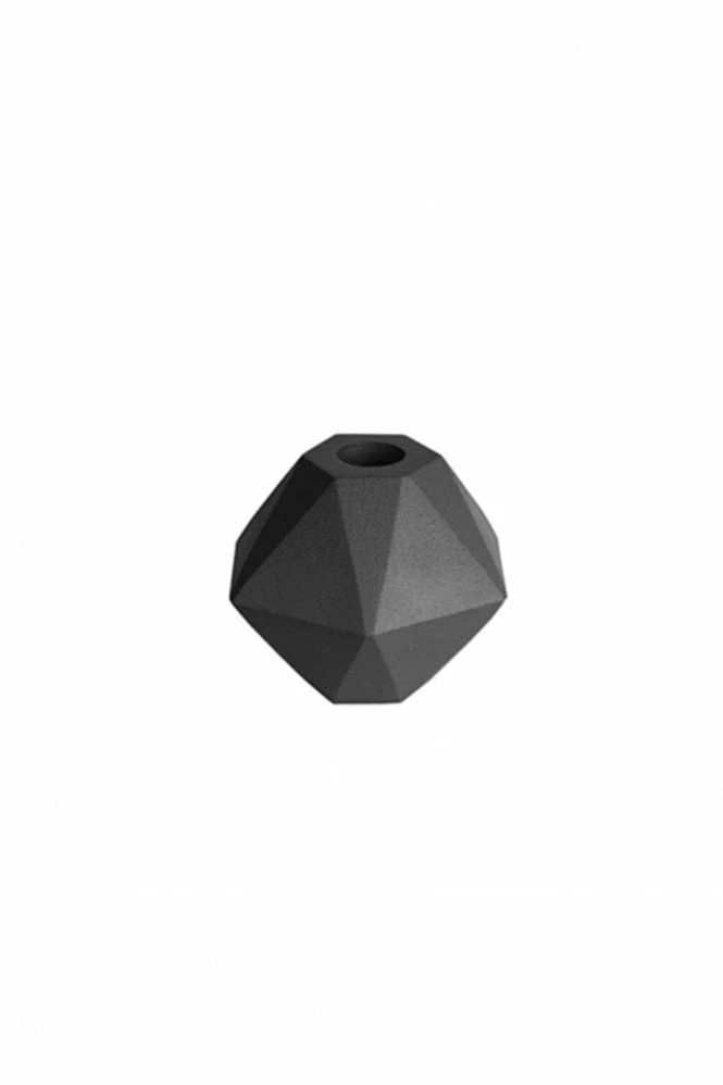The Home Collection Black Nimble Hexagon Candle Holder 3 The Home Collection Black Nimble Hexagon Candle Holder