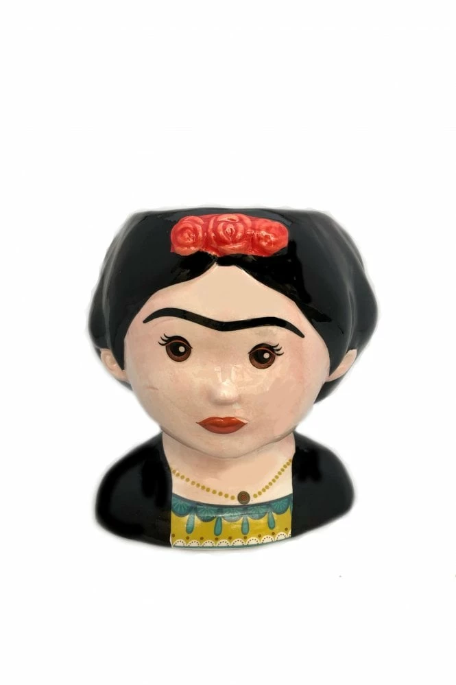 The Home Collection Small Frida Kahlo Ceramic Pot 3 The Home Collection Small Frida Kahlo Ceramic Pot