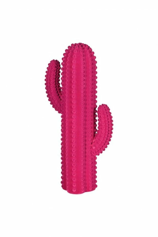 The Home Collection Pink Flock Cactus 3 The Home Collection Pink Flock Cactus