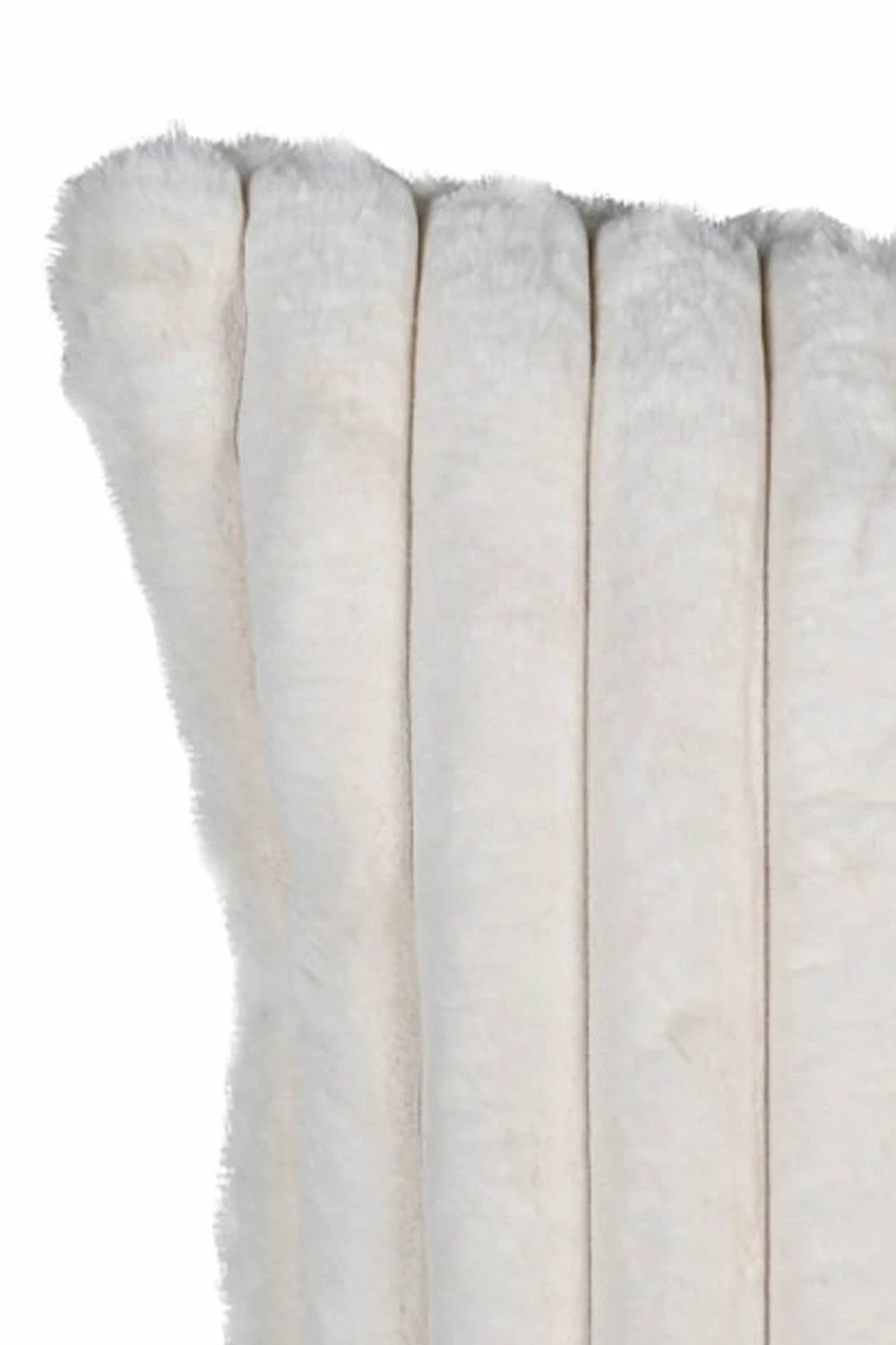 The Home Collection Faux Rabbit Cream Cushion 3 The Home Collection Faux Rabbit Cream Cushion