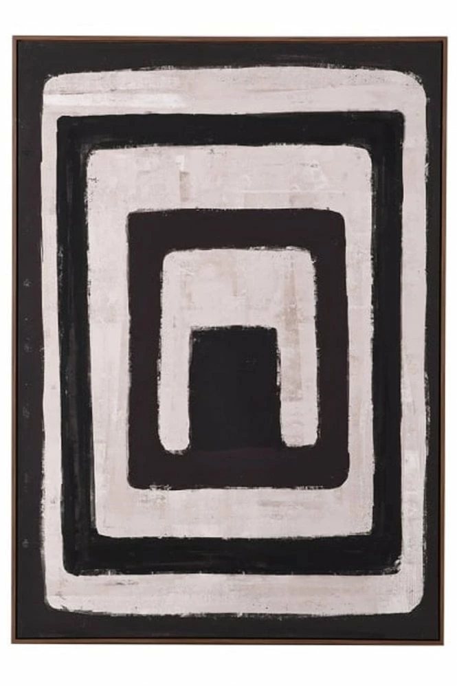 The Home Collection Natural And Black Abstract Canvas 3 The Home Collection Natural And Black Abstract Canvas