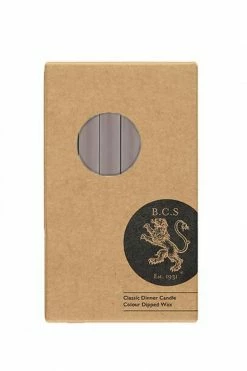 The Home Collection Dinner Candles Set Of 6 In Fawn