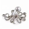 The Home Collection Silver Octopus Candlestick Holder 2 The Home Collection Silver Octopus Candlestick Holder