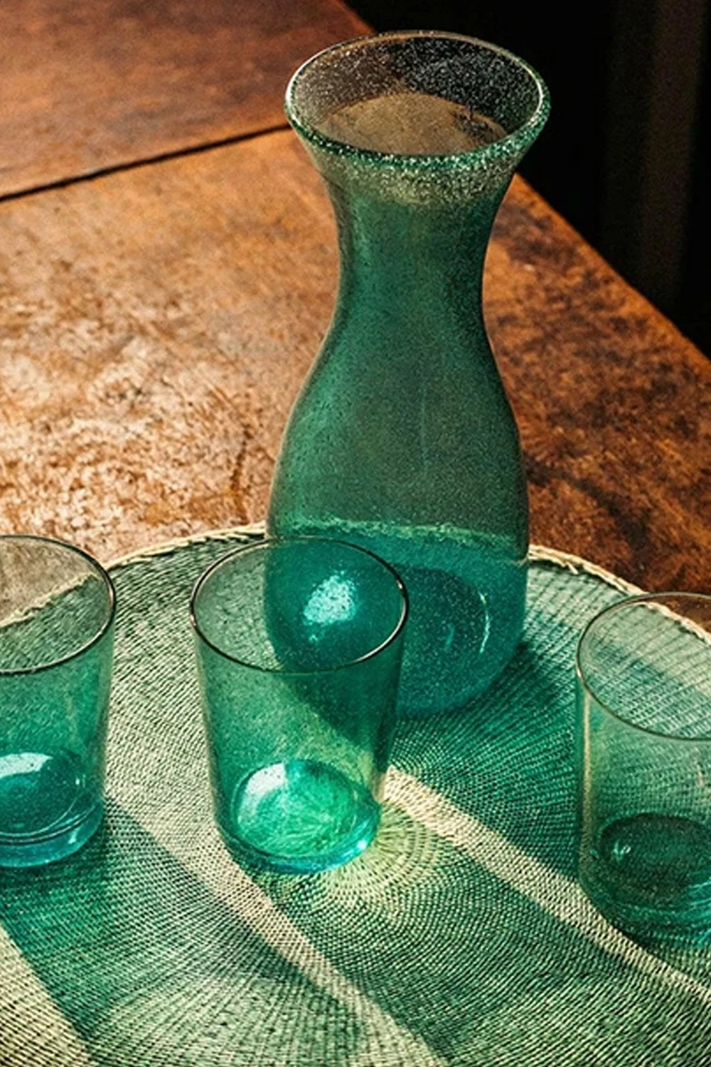 The Home Collection Handmade Glass Tumbler In Honey Bird 5 The Home Collection Handmade Glass Tumbler In Honey Bird