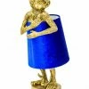 The Home Collection Antique Gold Bashful Monkey Table Lamp 2 The Home Collection Antique Gold Bashful Monkey Table Lamp