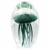 The Home Collection Fern Green Glass Jellyfish Paperweight 2 The Home Collection Fern Green Glass Jellyfish Paperweight