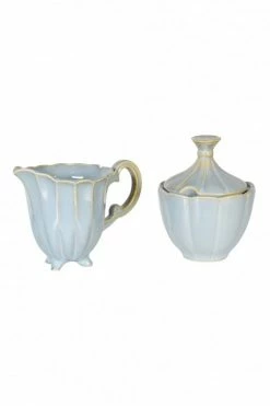 The Home Collection Blue Jug And Sugar Bowl Set