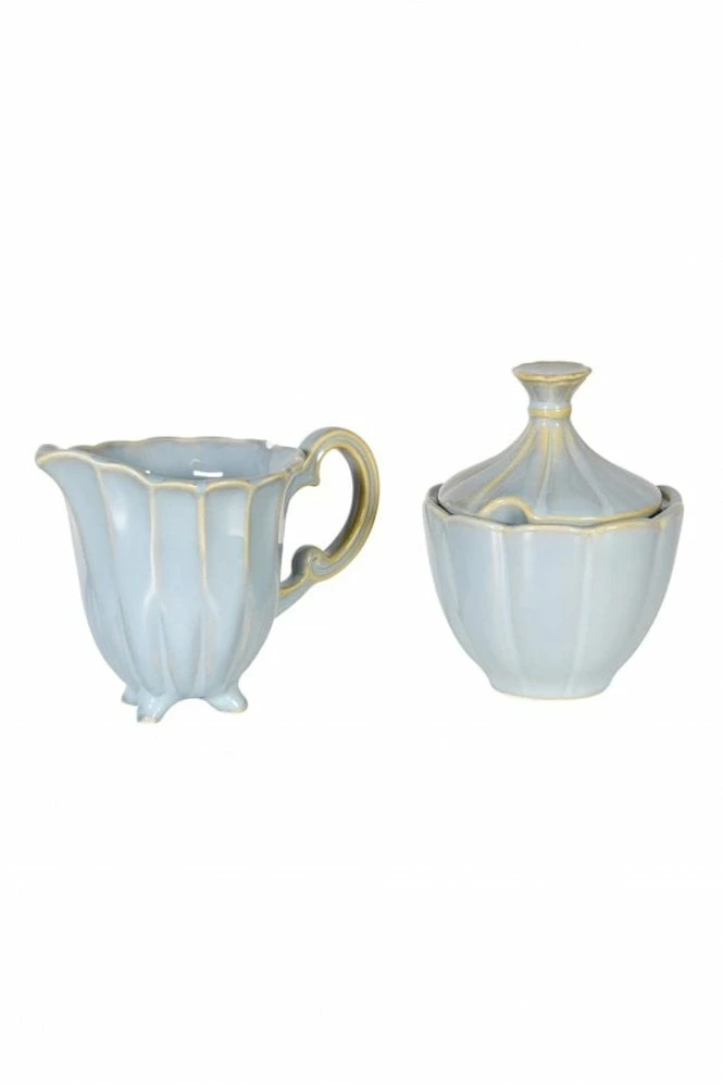 The Home Collection Blue Jug And Sugar Bowl Set 3 The Home Collection Blue Jug And Sugar Bowl Set