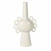 The Home Collection Cream Loop Ceramic Vase - Small 1 The Home Collection Cream Loop Ceramic Vase - Small