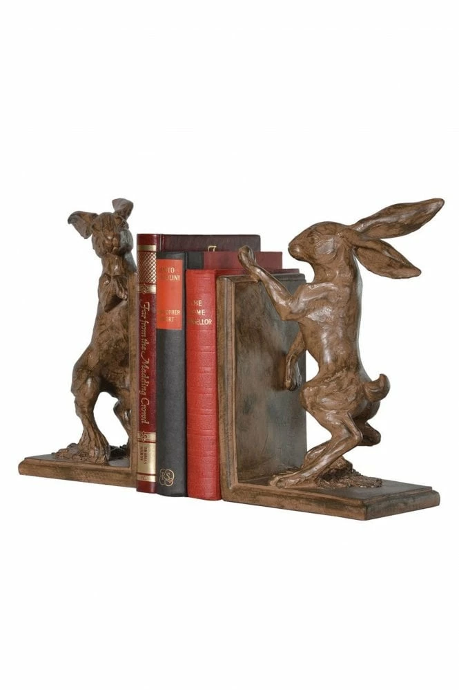 The Home Collection Boxing Hare Bookends 3 The Home Collection Boxing Hare Bookends