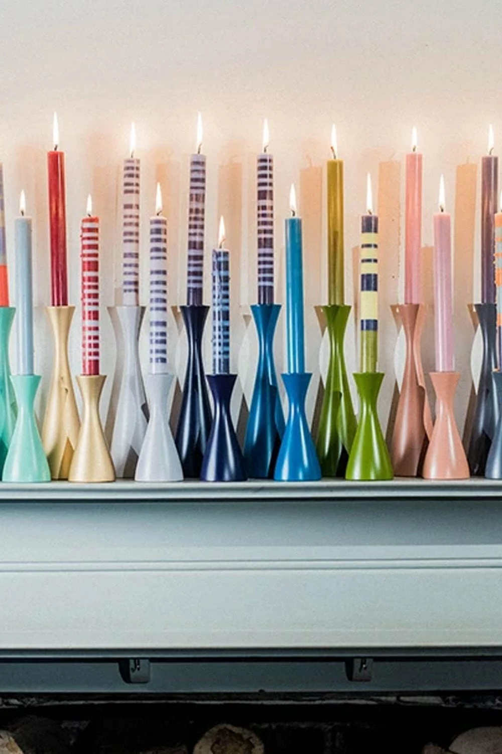 The Home Collection Wooden Candleholder 4 The Home Collection Wooden Candleholder