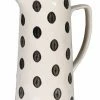 The Home Collection Black And White Polka Dotty Jug 1 The Home Collection Black And White Polka Dotty Jug