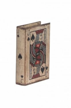The Home Collection Jack Of Spades Book Box