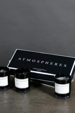 The Home Collection Set Of 3 Small Atmosphere Scented Candles