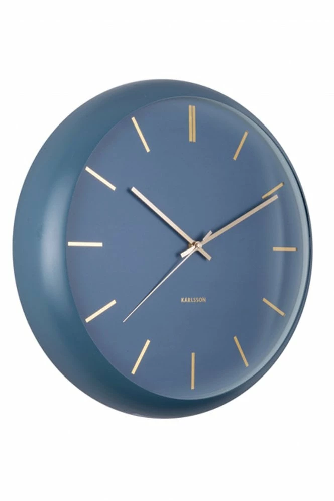 The Home Collection Wall Clock Globe In Dark Blue 3 The Home Collection Wall Clock Globe In Dark Blue
