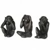 The Home Collection Set Of 3 No Evil Monkeys 1 The Home Collection Set Of 3 No Evil Monkeys