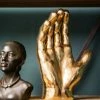 The Home Collection Gold Giant Hand 2 The Home Collection Gold Giant Hand