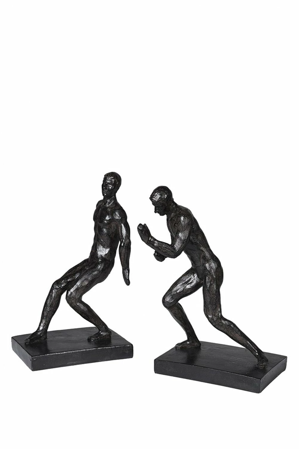 The Home Collection Push And Pull Men Bookends 4 The Home Collection Push And Pull Men Bookends