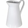 The Home Collection Tall White Ceramic Jug