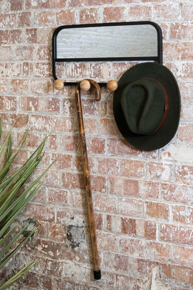 The Home Collection Lynfield Coat Hooks With Mirror 3 The Home Collection Lynfield Coat Hooks With Mirror