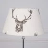 The Home Collection Jersey Short Tapered Drum Lamp Shade Stag 2 The Home Collection Jersey Short Tapered Drum Lamp Shade Stag