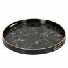 The Home Collection Blue And Gold Mottled Effect Tray 1 The Home Collection Blue And Gold Mottled Effect Tray