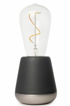 The Home Collection Humble One Table Light In Dark Grey