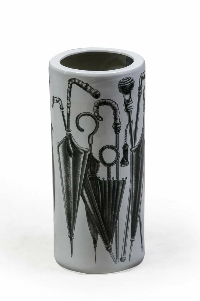 The Home Collection White Ceramic Umbrella Stand 3 The Home Collection White Ceramic Umbrella Stand