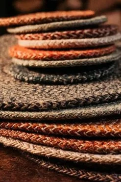 The Home Collection Set of 4 Woven Jute Placemats