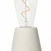 The Home Collection Humble One Table Light In Off White 2 The Home Collection Humble One Table Light In Off White