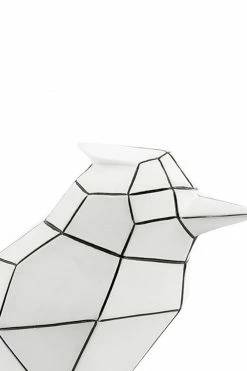 The Home Collection Large Stripe Bird Statue 8 The Home Collection Large Stripe Bird Statue