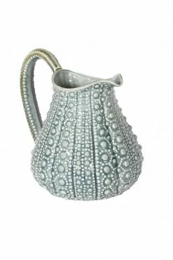 The Home Collection Urchin Effect Grey Jug