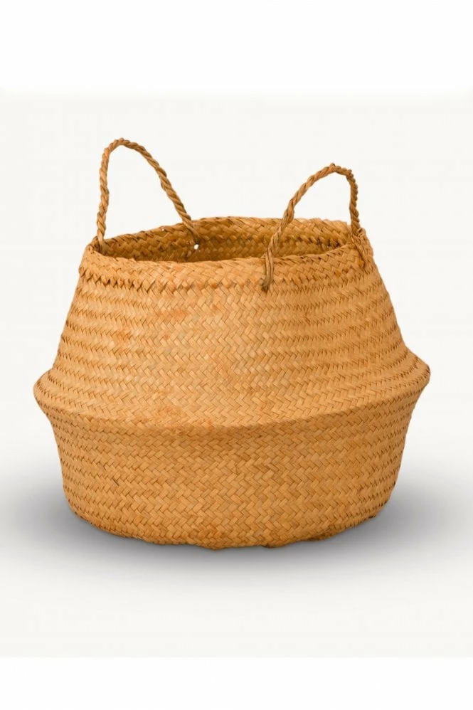 The Home Collection Hatfield Weaved Amber Basket 3 The Home Collection Hatfield Weaved Amber Basket