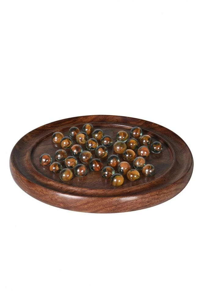 The Home Collection Solitaire With Marbles 3 The Home Collection Solitaire With Marbles