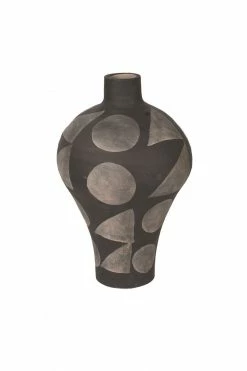 The Home Collection Black Terracotta Vase