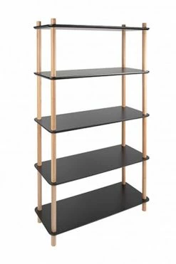 The Home Collection Cabinet Simplicity Bamboo In Black