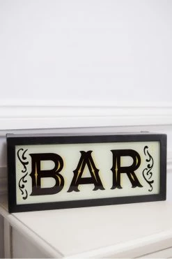 The Home Collection Bar Light Box