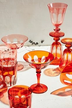 The Home Collection Rialto Tulip Glass Set Of Two
