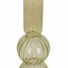 The Home Collection Candle Holder Swirl Bubbles In Moss Green 2 The Home Collection Candle Holder Swirl Bubbles In Moss Green
