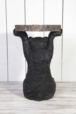The Home Collection Black Bear Side Table