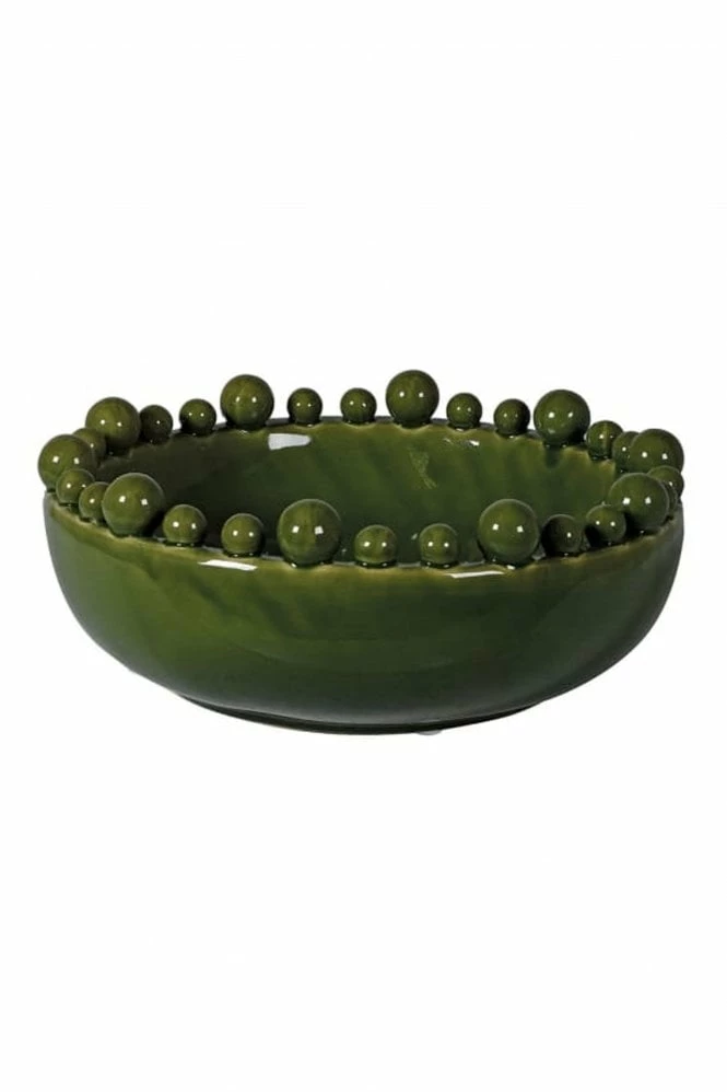 The Home Collection Green Bowl with Balls 3 The Home Collection Green Bowl with Balls