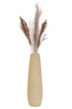 The Home Collection Elegance Vase - Sand Brown