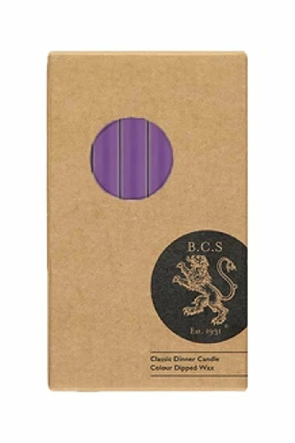 The Home Collection Dinner Candles Set Of 6 In Doge Purple 4 The Home Collection Dinner Candles Set Of 6 In Doge Purple