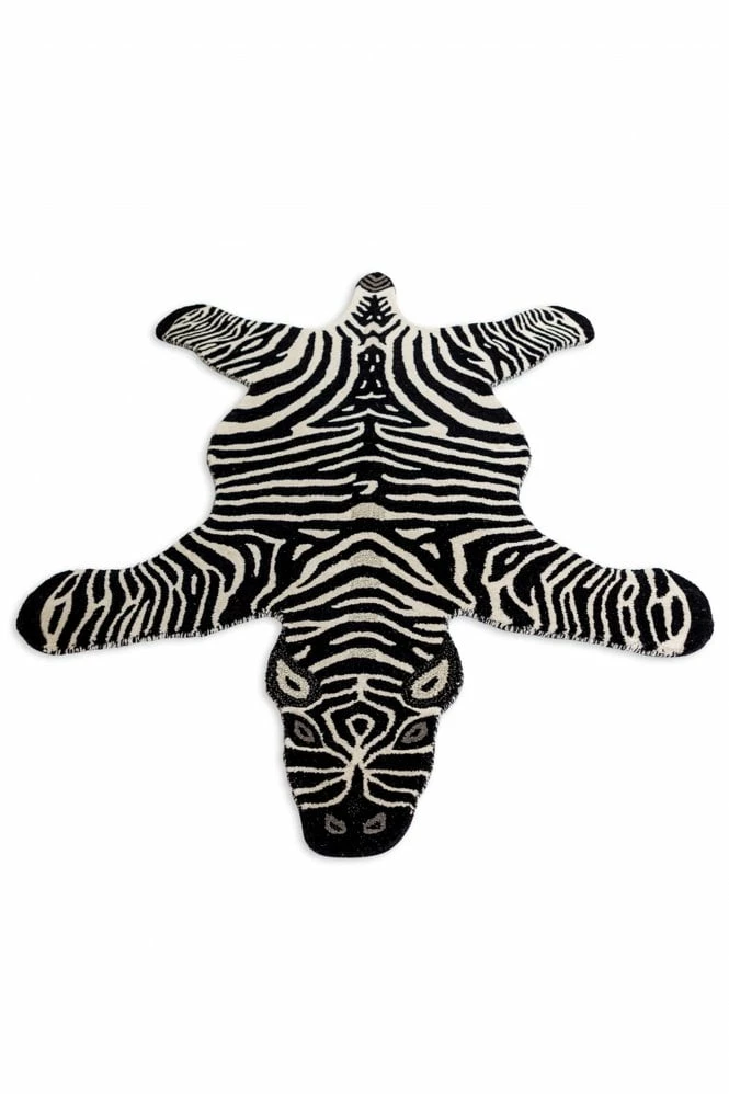 The Home Collection JLB 17 XL Hand Tufted Zebra Skin Woollen Rug 3 The Home Collection JLB 17 XL Hand Tufted Zebra Skin Woollen Rug