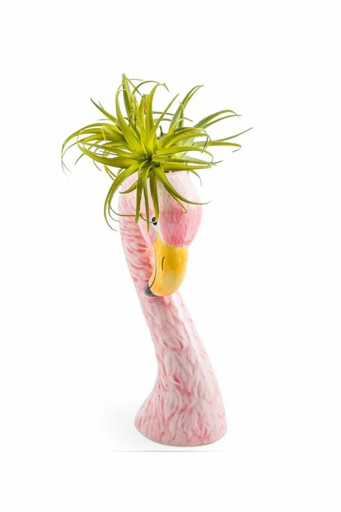 The Home Collection CRT 48 Small Ceramic Pink Flamingo Head Vase 3 The Home Collection CRT 48 Small Ceramic Pink Flamingo Head Vase