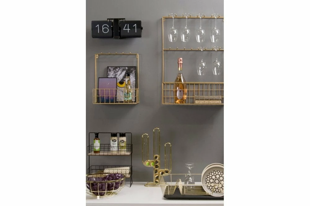 The Home Collection Gold Cactus Coffee Pod Holder 6 The Home Collection Gold Cactus Coffee Pod Holder