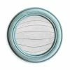 The Home Collection Flock Round Framed Convex Mirror 2 The Home Collection Flock Round Framed Convex Mirror