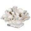 The Home Collection Small White Faux Coral On Base 1 The Home Collection Small White Faux Coral On Base